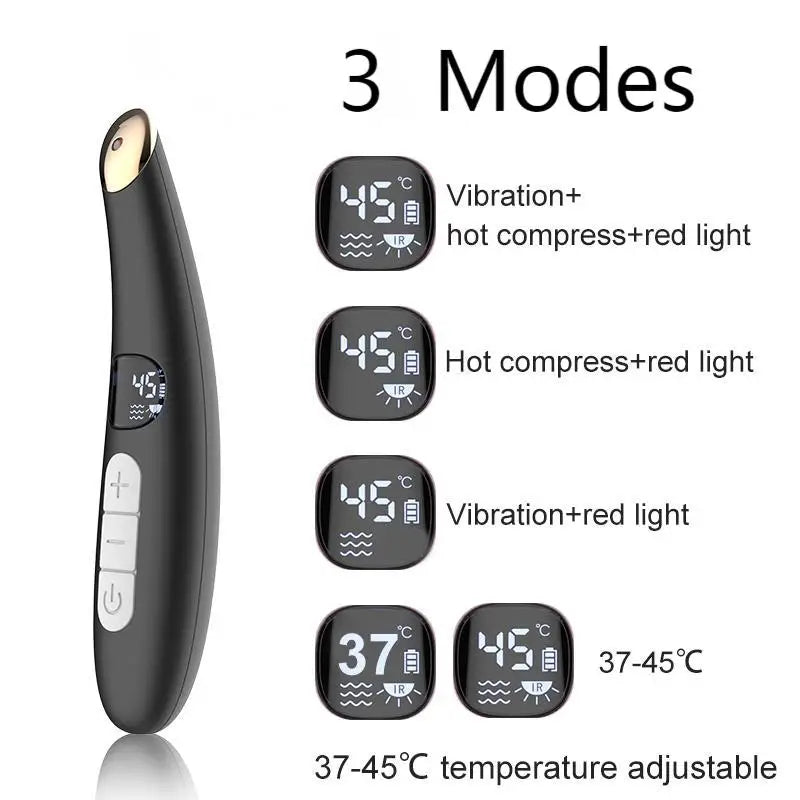 3-in-1 Heated Eye & Face Rejuvenation Wand - 3