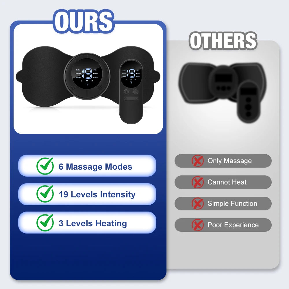 Wireless EMS Heating Muscle Stimulator for Full Body Relief - 11