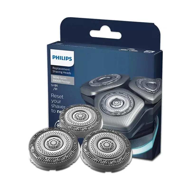 Replacement Shaver Heads for Series 9000 and Prestige Shavers - 16