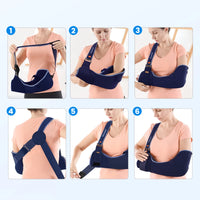 Adjustable Arm Sling for Shoulder and Elbow Injury Recovery