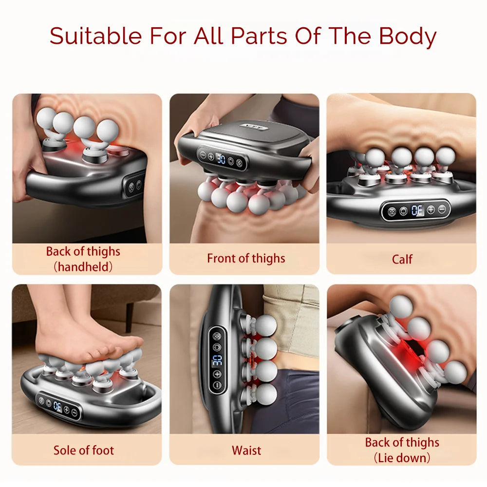 Multi-Head Deep Tissue Muscle Massage Gun - 2