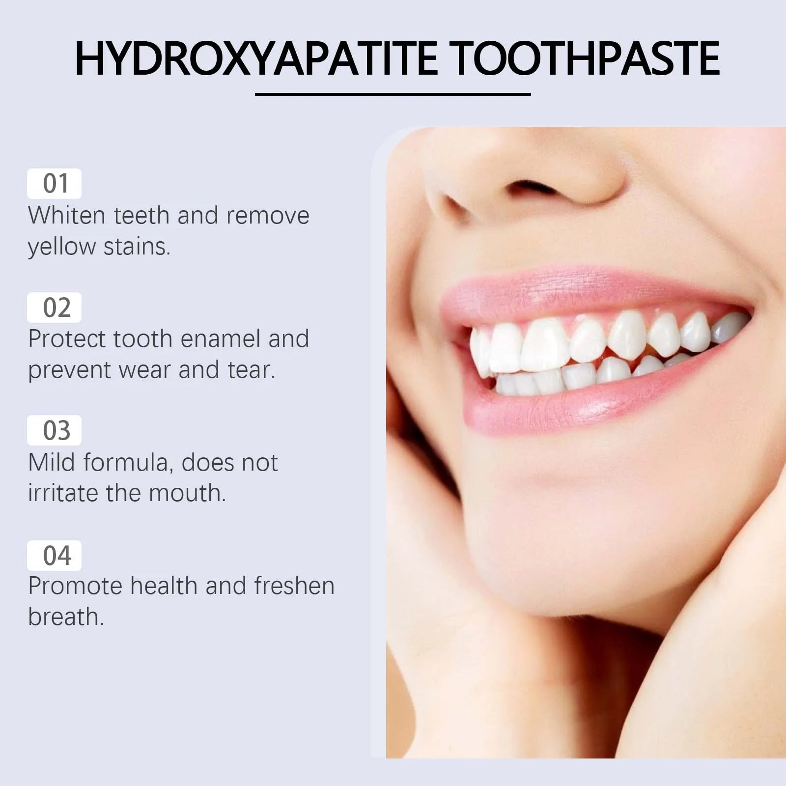 Hydroxyapatite Enamel Repair & Whitening Toothpaste - 3