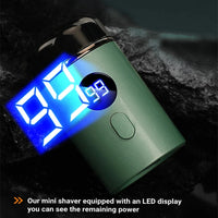 Portable Electric Pocket Shaver for Quick Grooming