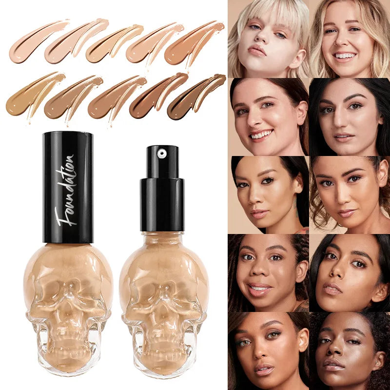 Hydrating Liquid Foundation for Flawless Semi-Matte Finish