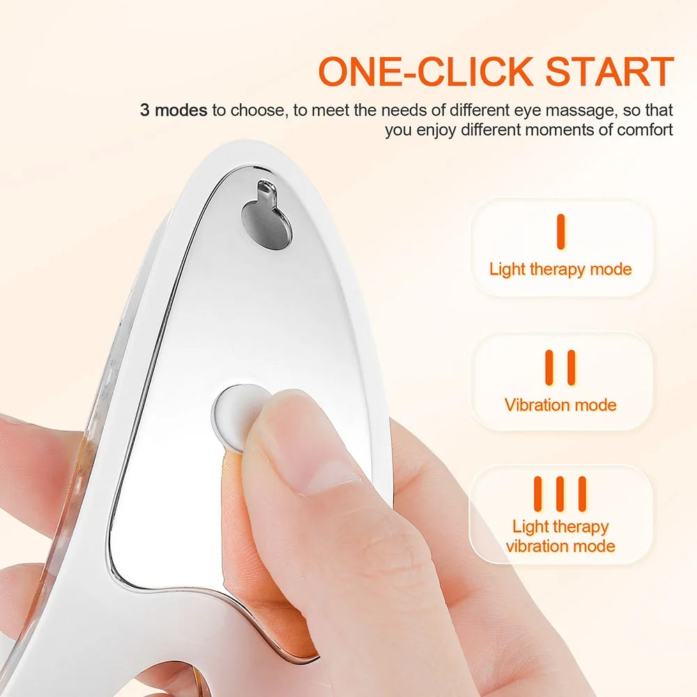 Electric LED Red Light Eye Massager for Fatigue Relief - 15