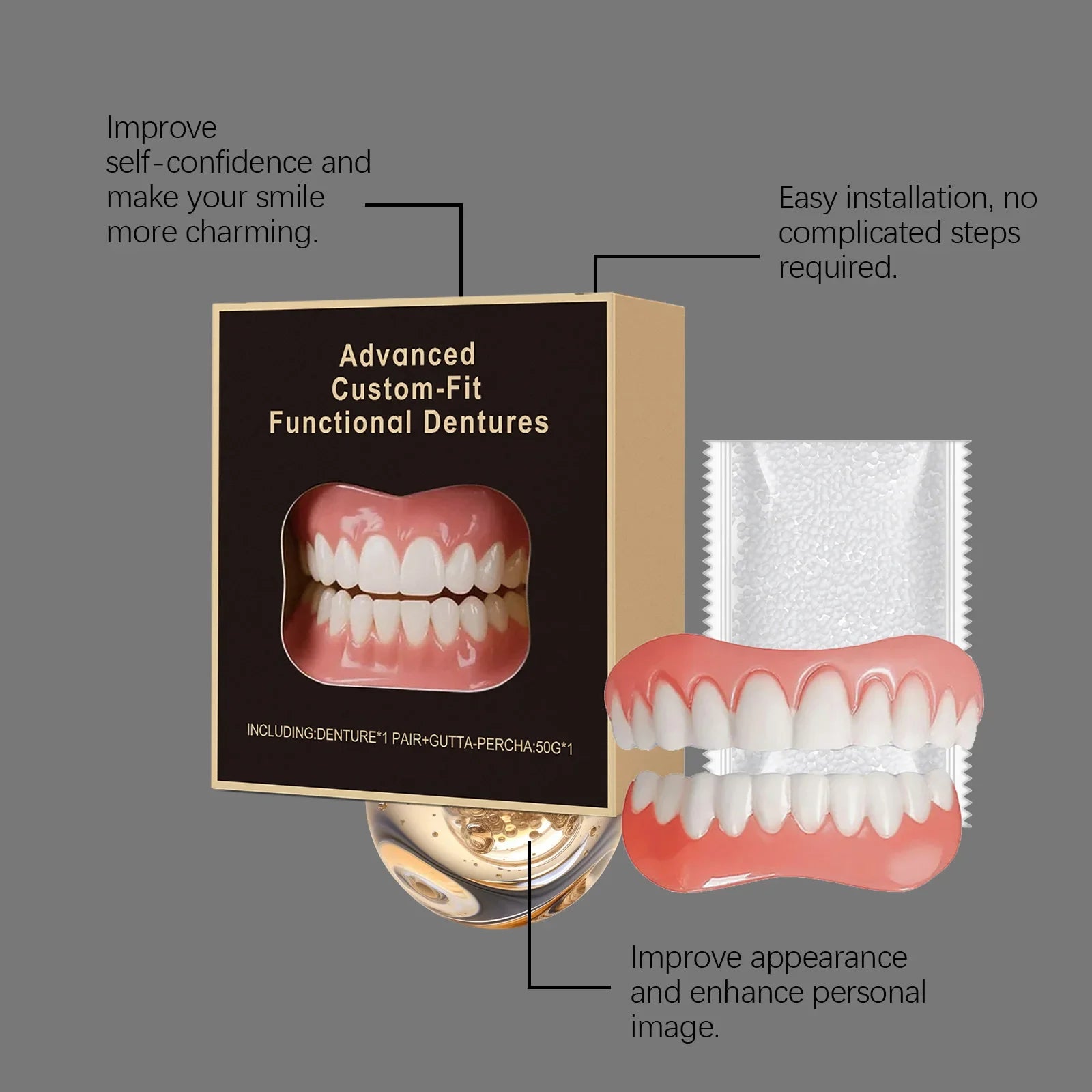 Custom-Fit Temporary Cosmetic Veneers - 12