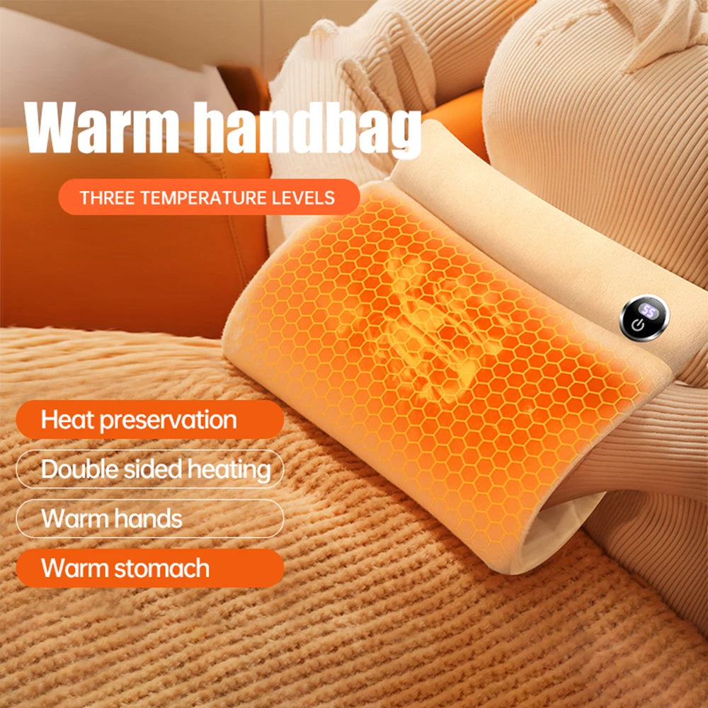 Portable USB Electric Graphene Hand Warmer Pouch - 2
