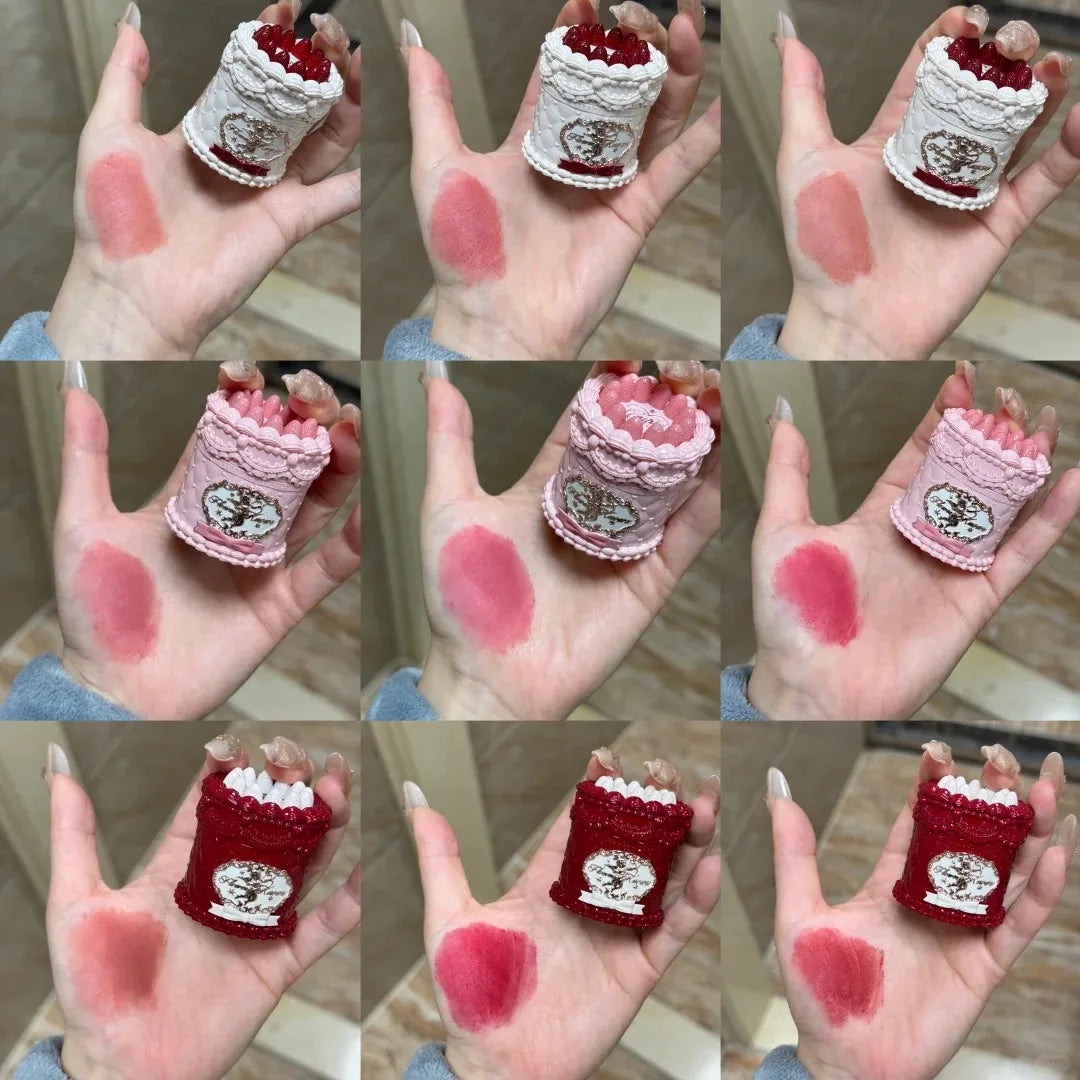 Strawberry Cupid Velvet Matte Makeup Collection Set - 10