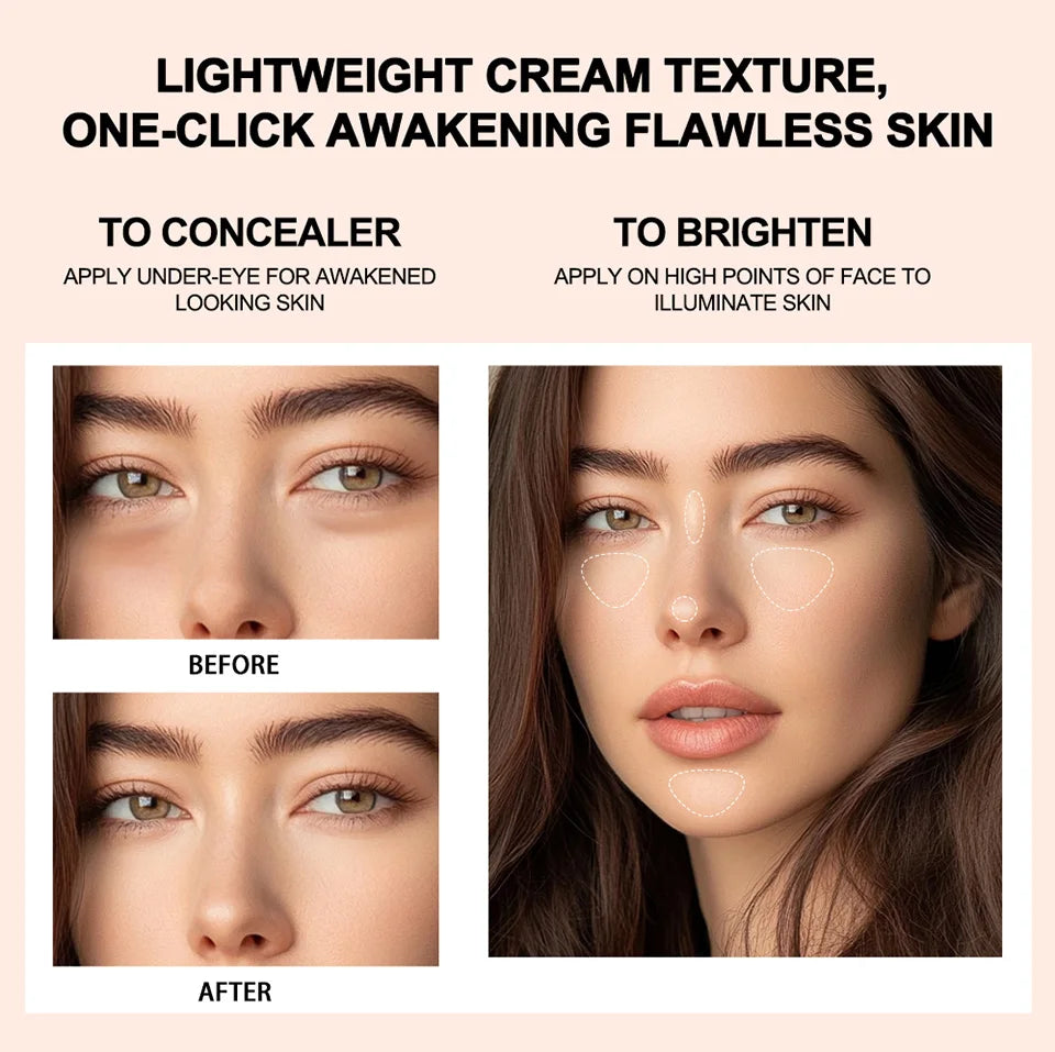 Brightening Concealer Click Pen for Flawless Coverage - 8