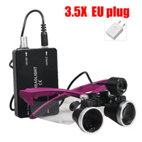 Professional Surgical Dental Loupes with LED Headlight