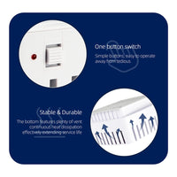 2-in-1 Powerful Nail Dust Collector and Manicure Vacuum