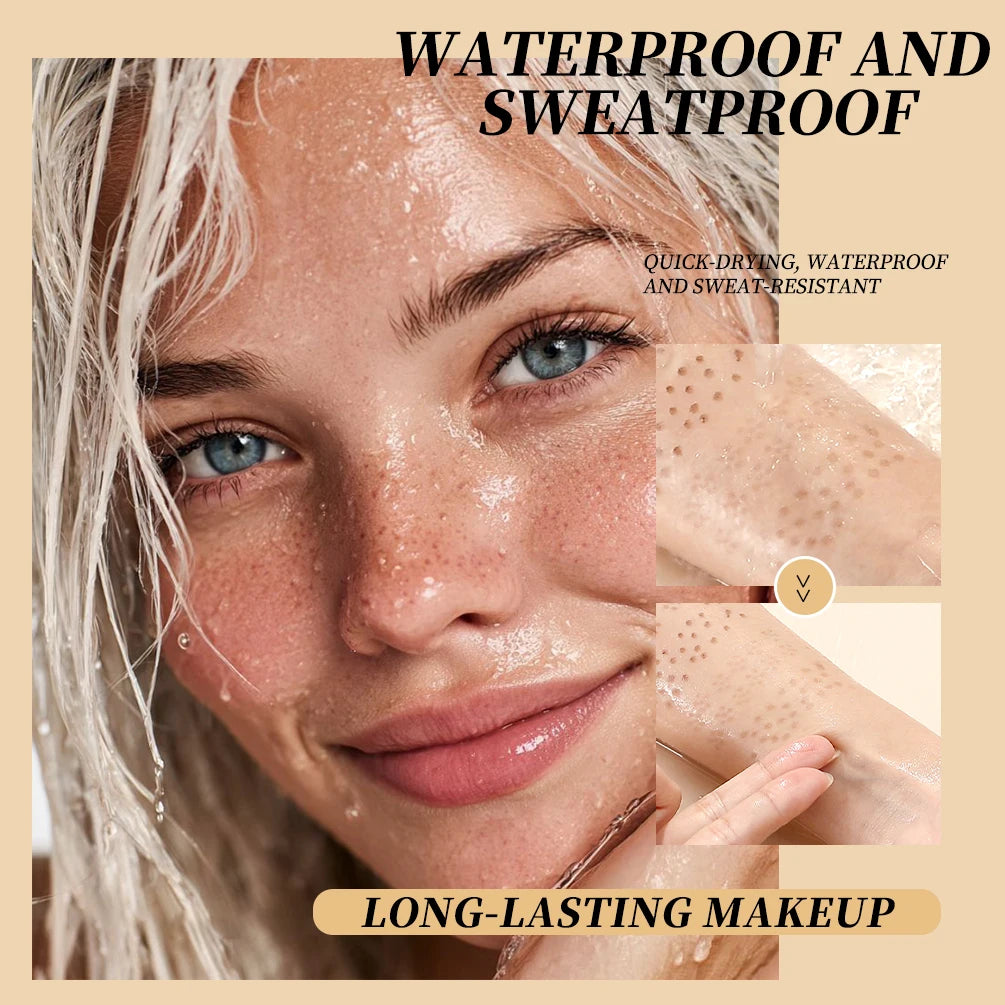 2-in-1 Waterproof Freckle Stamp Pen for Natural Makeup - 2