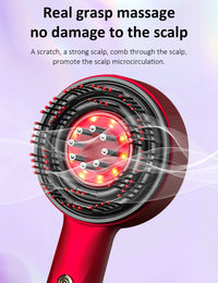 Electric Scalp Massager & Hair Growth Serum Applicator