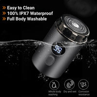 Portable Electric Pocket Shaver for Quick Grooming