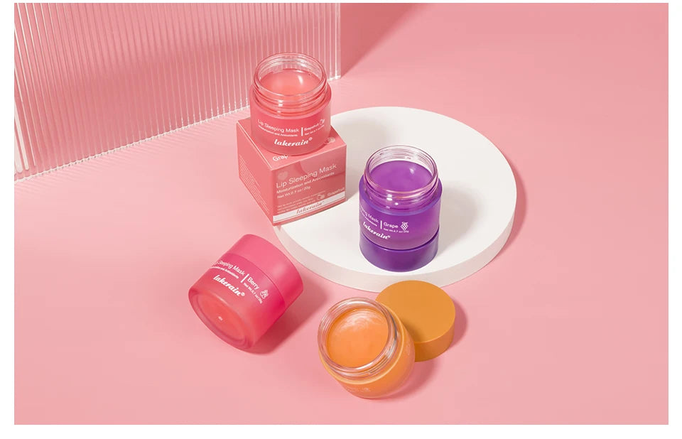 Moisturizing Lip Balm and Sleeping Mask Set for Hydrated Lips - 17