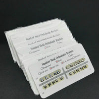 Professional Metal Orthodontic Dental Brackets Set