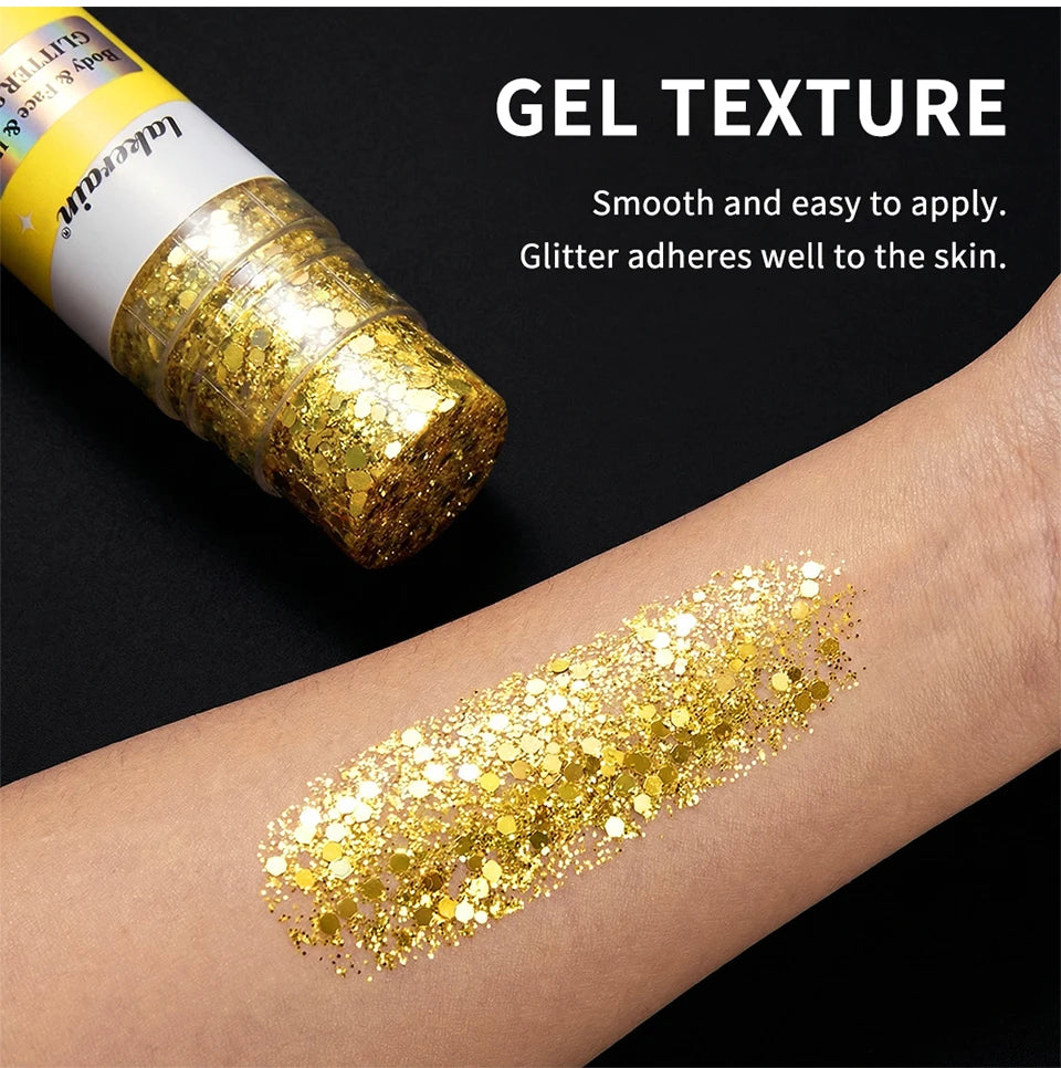 Waterproof Shimmer Glitter Glow Stick for Face and Body - 14