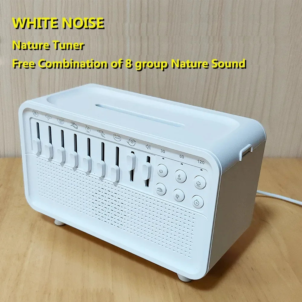 4-in-1 Sleep Sound Machine, Humidifier and Bluetooth Speaker - 12