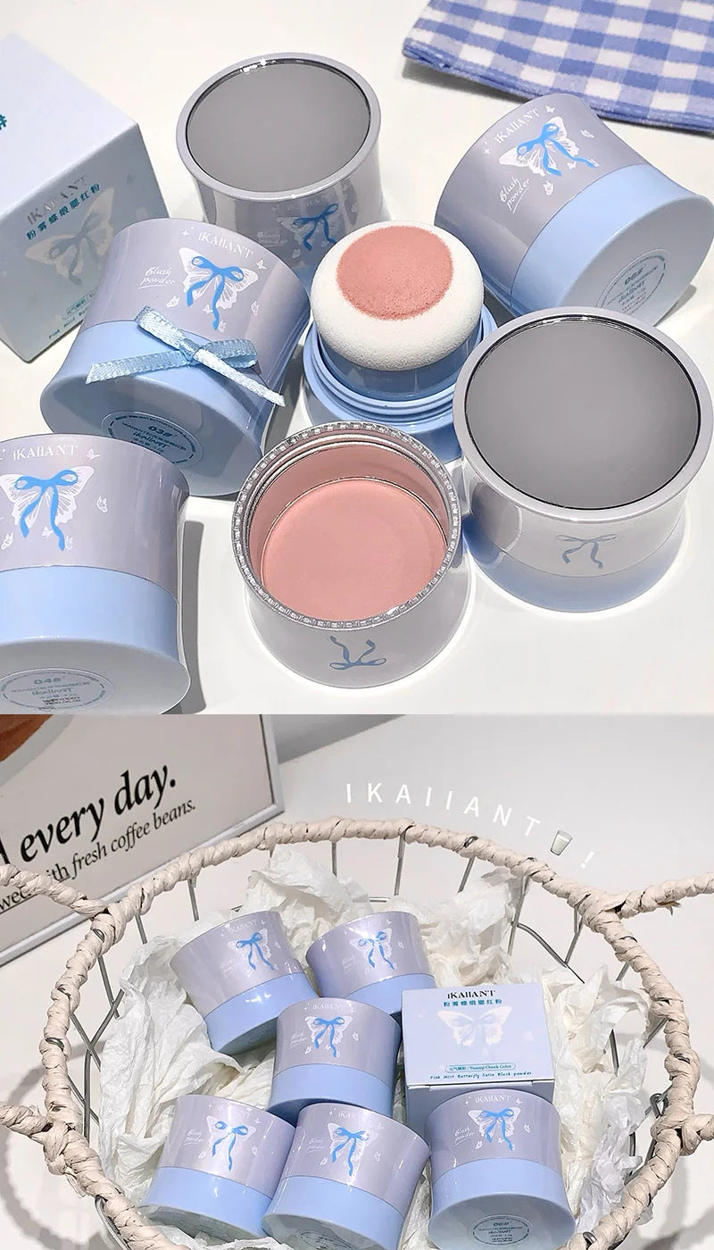 Korean Style Matte Cushion Blush Powder - 15