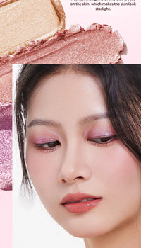 Water-Gloss Shimmer Eyeshadow Stick for Long-Lasting Makeup