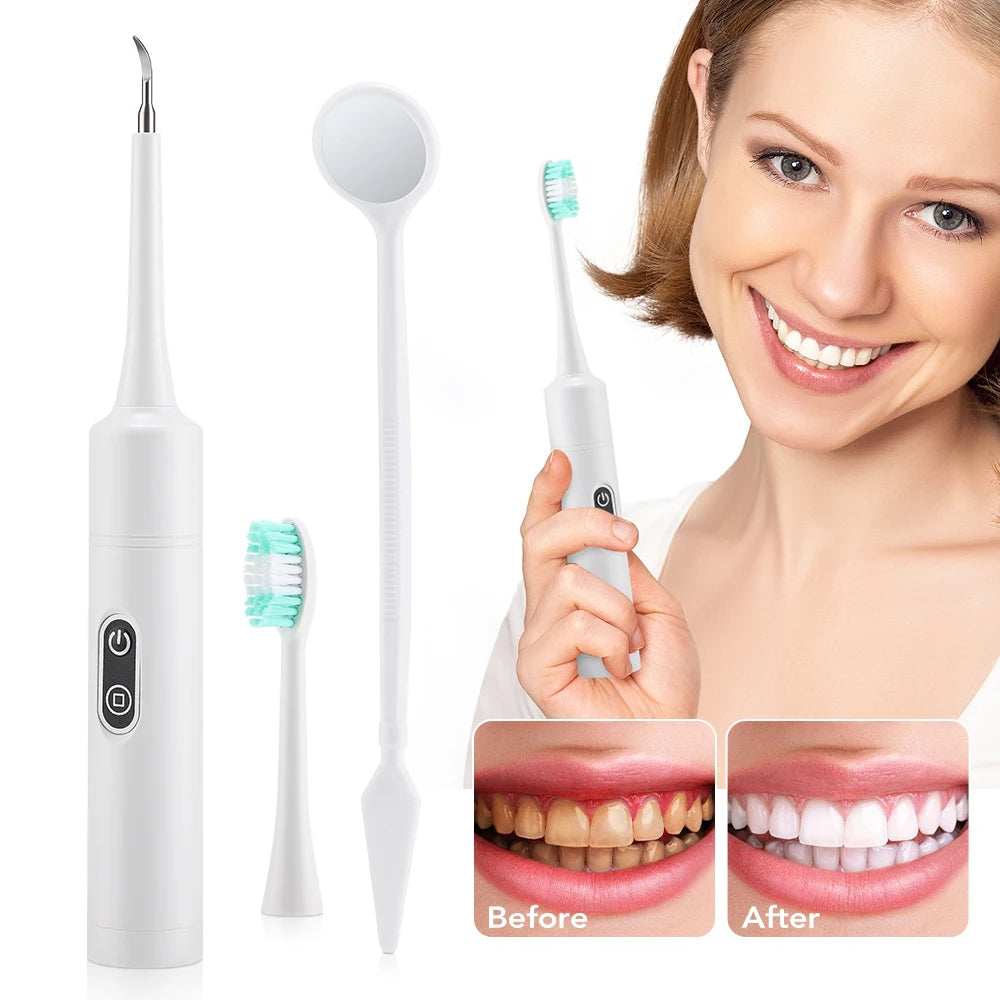 Sonic Electric Teeth Tartar and Plaque Remover - 7
