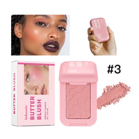 Long-Lasting Waterproof Cream Butter Blush for Natural Glow