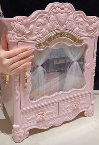 Shell Pearl Decorative Makeup and Jewelry Storage Case