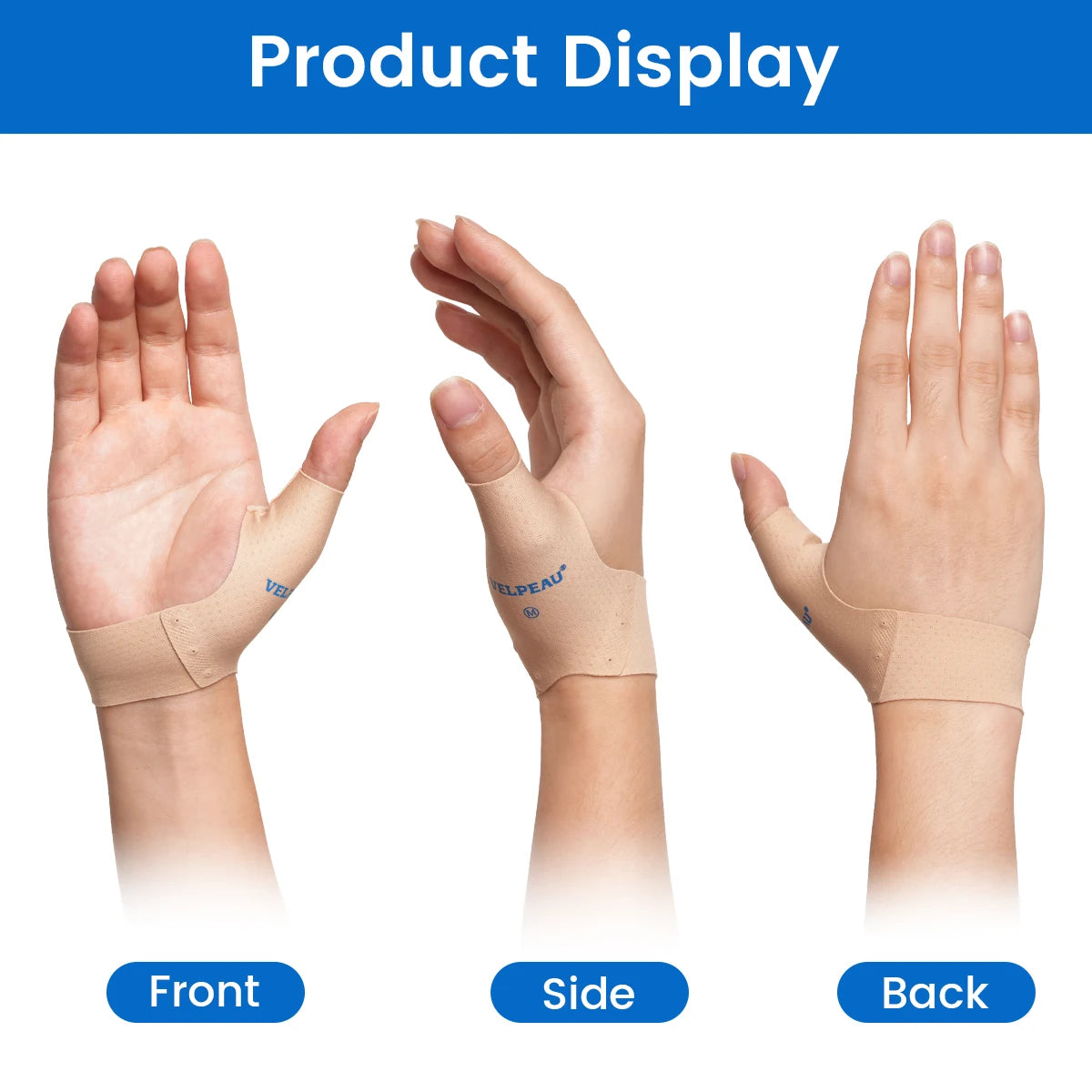 Elastic Thumb Compression Support Sleeve for Arthritis and Pain - 7