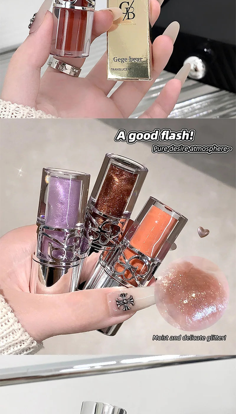 Sparkling Hydrating Lip Gloss for Natural Shine - 9