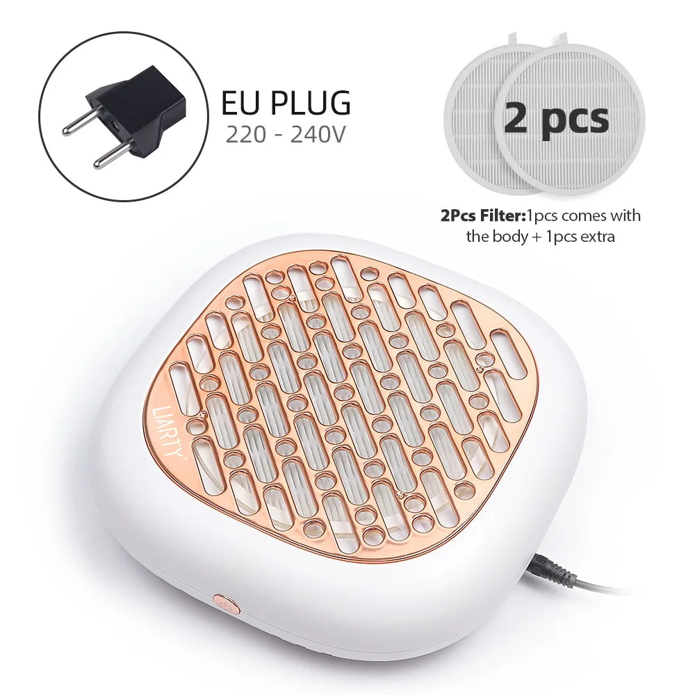 Professional 130W Turbo Nail Dust Extractor with Adjustable Tube - 56