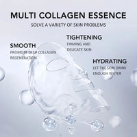 Collagen Split Facial Sheet Mask for Deep Hydration & Firming
