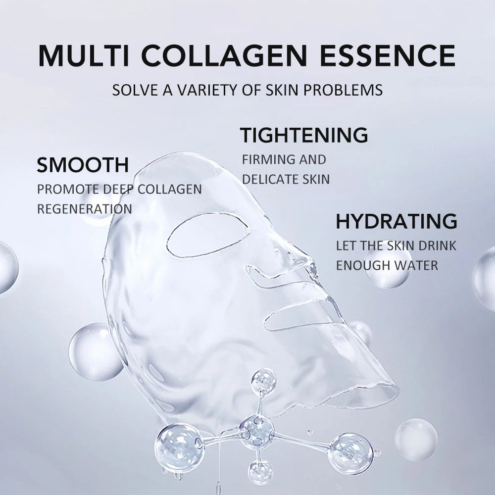 Deep Hydrating Collagen Split Sheet Mask for Face - 3