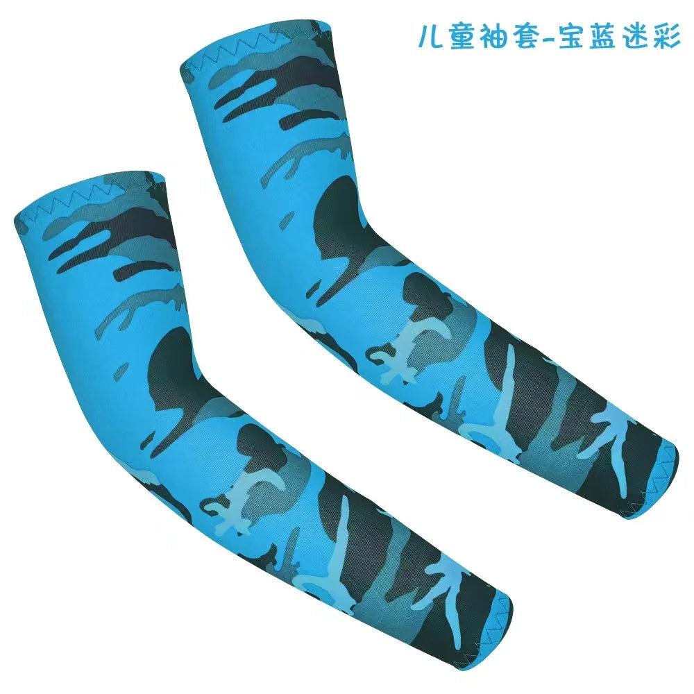 Kids UV Sun Protection Cooling Arm Sleeves - 33