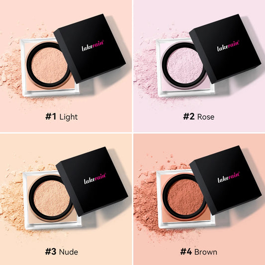 Oil-Control Matte Setting Powder for Flawless Makeup