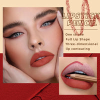 12-Color Waterproof Matte Lip Liner Pencil Set