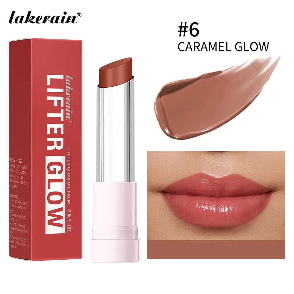 Moisturizing Glow Lip Oil Balm for Smooth Hydrated Lips - 28