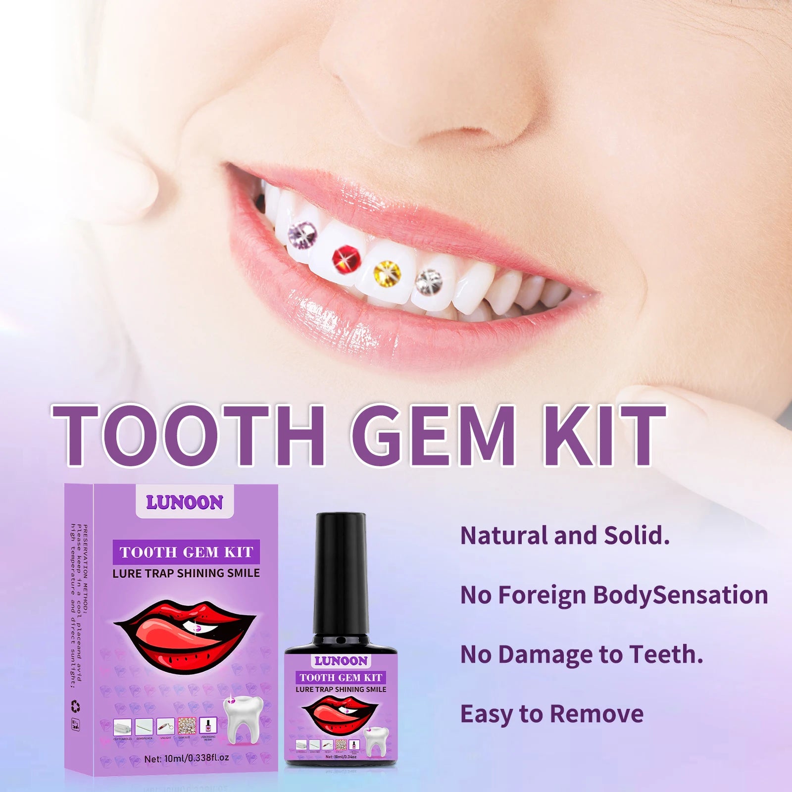 DIY Tooth Gem Kit for Professional Smile Bling at Home - 8