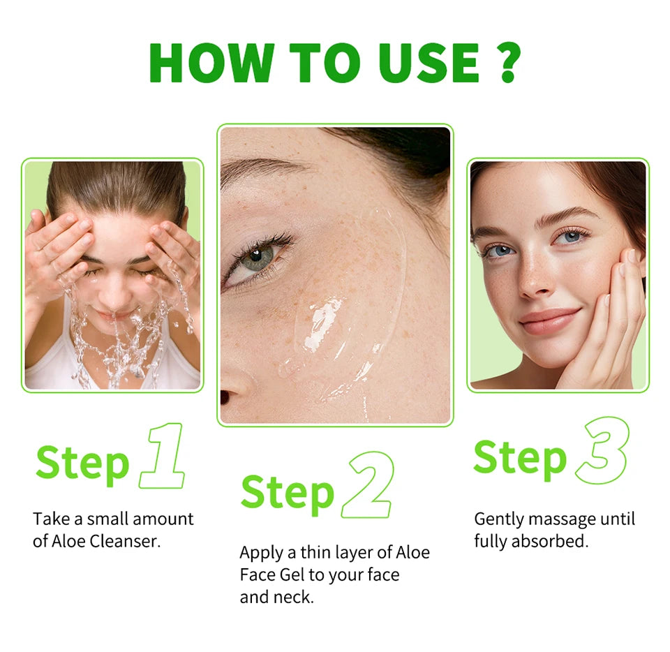 Soothing Aloe Vera Hydrating Face Gel - 16