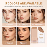 Matte Foundation Stick with Built-in Blending Brush