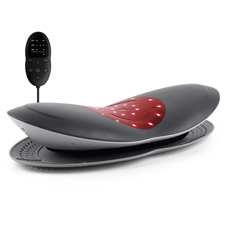 Electric Lumbar Traction Massager for Back Pain Relief