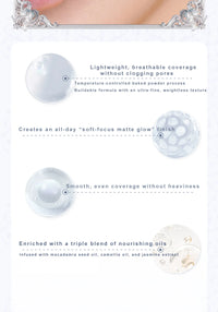 Matte Finish Oil-Control Pressed Face Powder