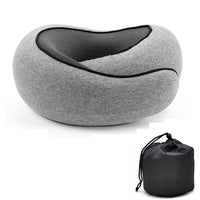 Ergonomic Memory Foam Travel Neck Pillow for Comfortable Sleep