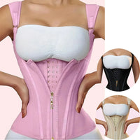 High-Elasticity Mesh Waist Cincher and Posture Correcting Corset