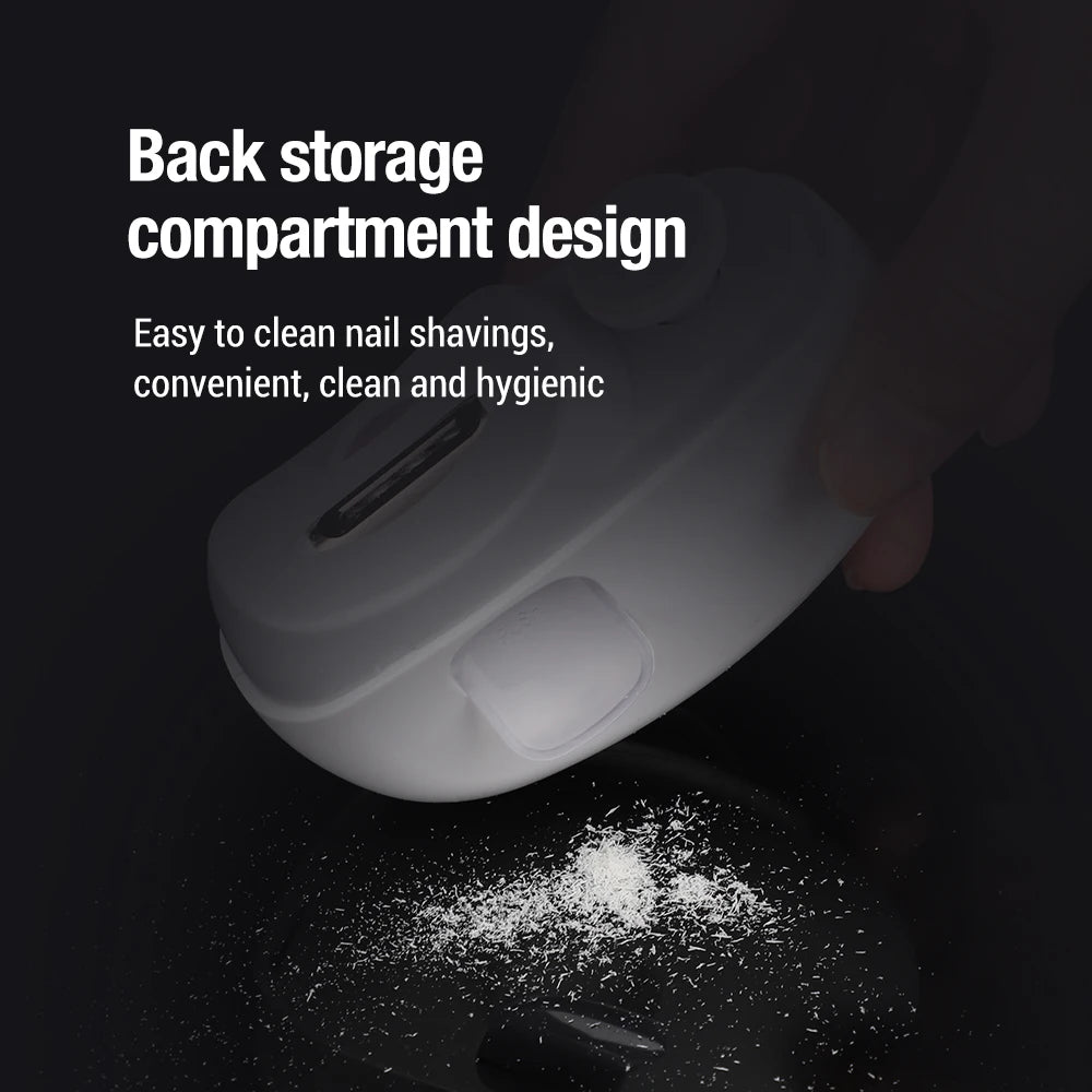 Electric Automatic Nail Trimmer with LED Light - 9