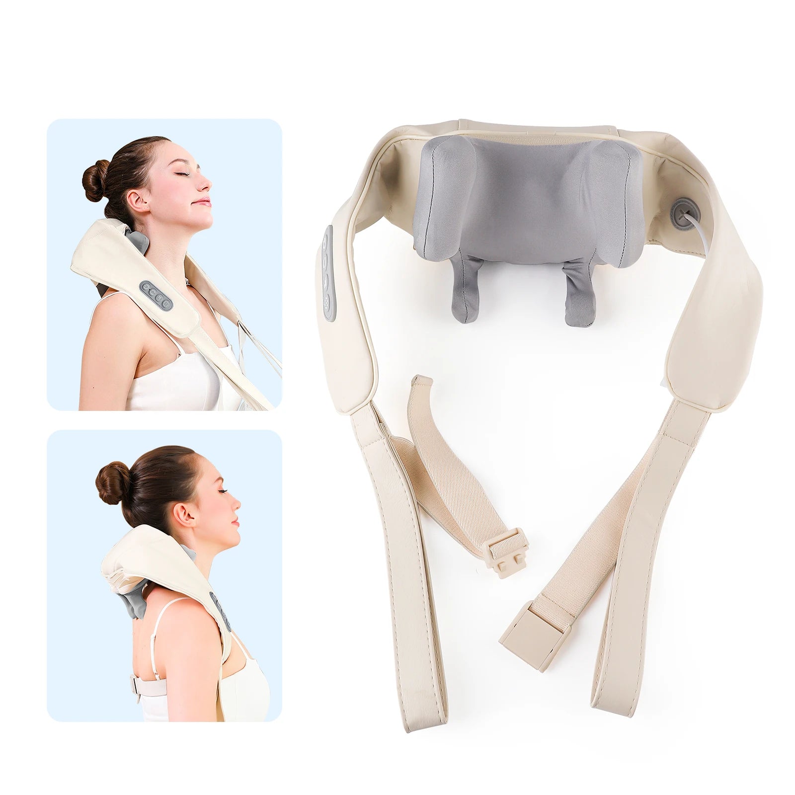 Wireless Shiatsu Neck and Shoulder Massage Shawl - 2