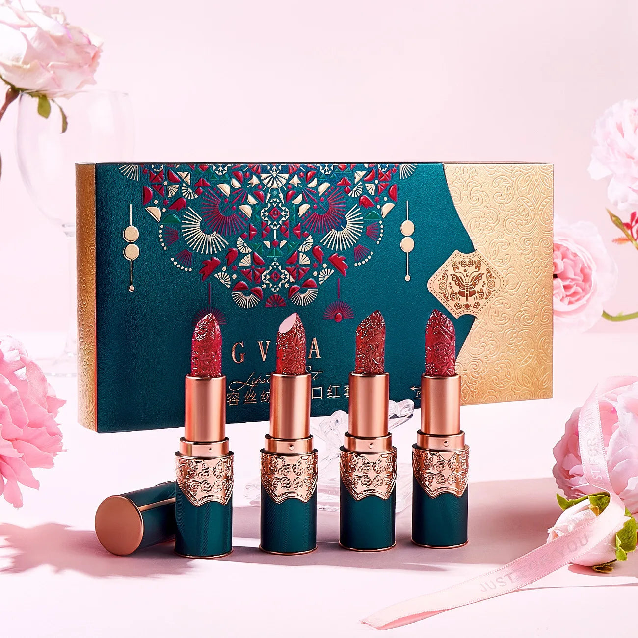 5-Piece Velvet Matte Lipstick Set - 37