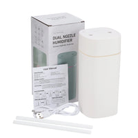 600ml Dual-Mist Portable Air Humidifier for Home and Car