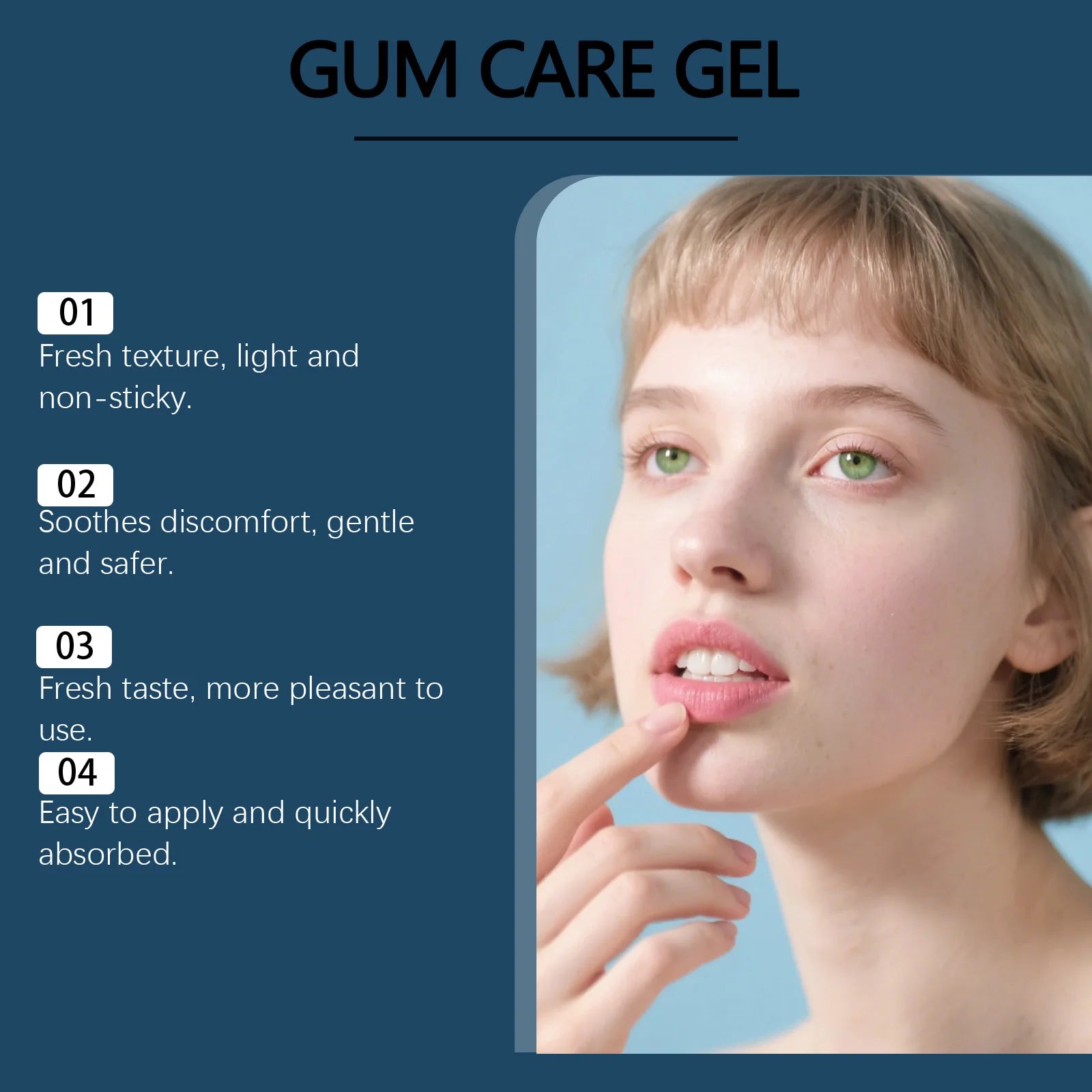 Soothing Gum Care Gel for Oral Health and Fresh Breath - 4