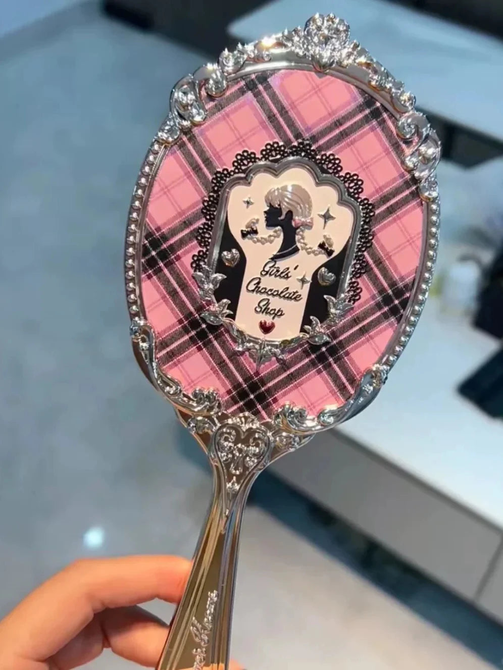 Enchanted Handheld Makeup Mirror for Precise Beauty - 23