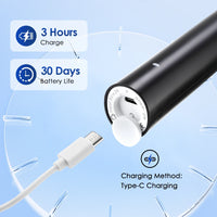 Rechargeable Rotary Electric Toothbrush with 4 Heads